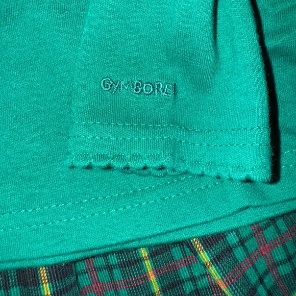 Gymboree Vintage 1998 Holiday Garland Green Plaid Dress Outfit 12-18 Months Gymboree Vintage 1998 Holiday Garland Green Plaid Dress Outfit 12-18 Months